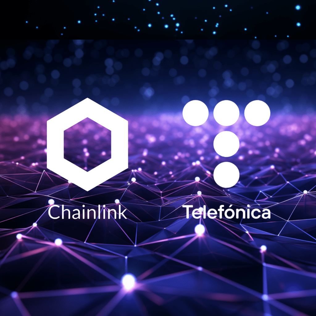 La blockchain crypto Chainlink s'associe à Telefonica