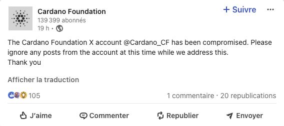 Cardano - linkedin