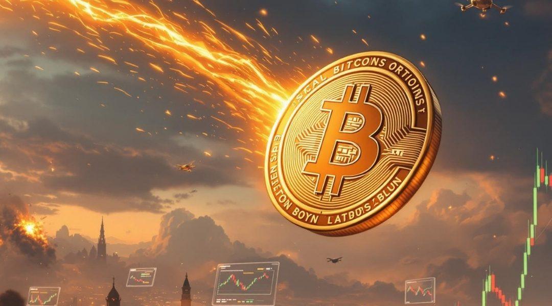 Bitcoin dégringole sous les 103 000 $ après les frappes aériennes israéliennes en Iran