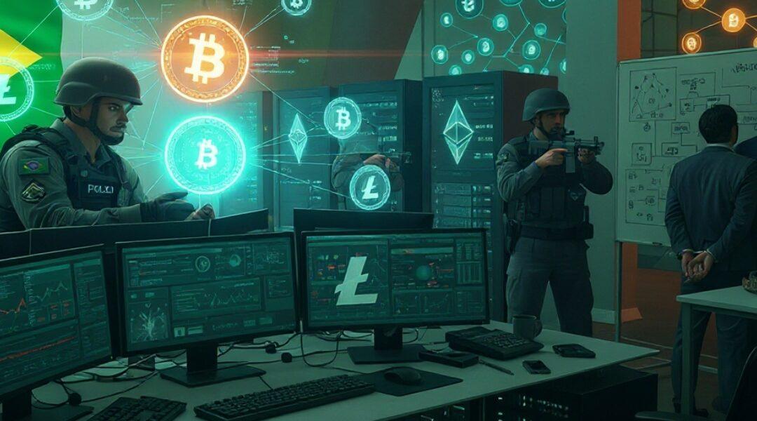 Blanchiment via crypto : la Police Fédérale brésilienne démantèle une organisation criminelle géante